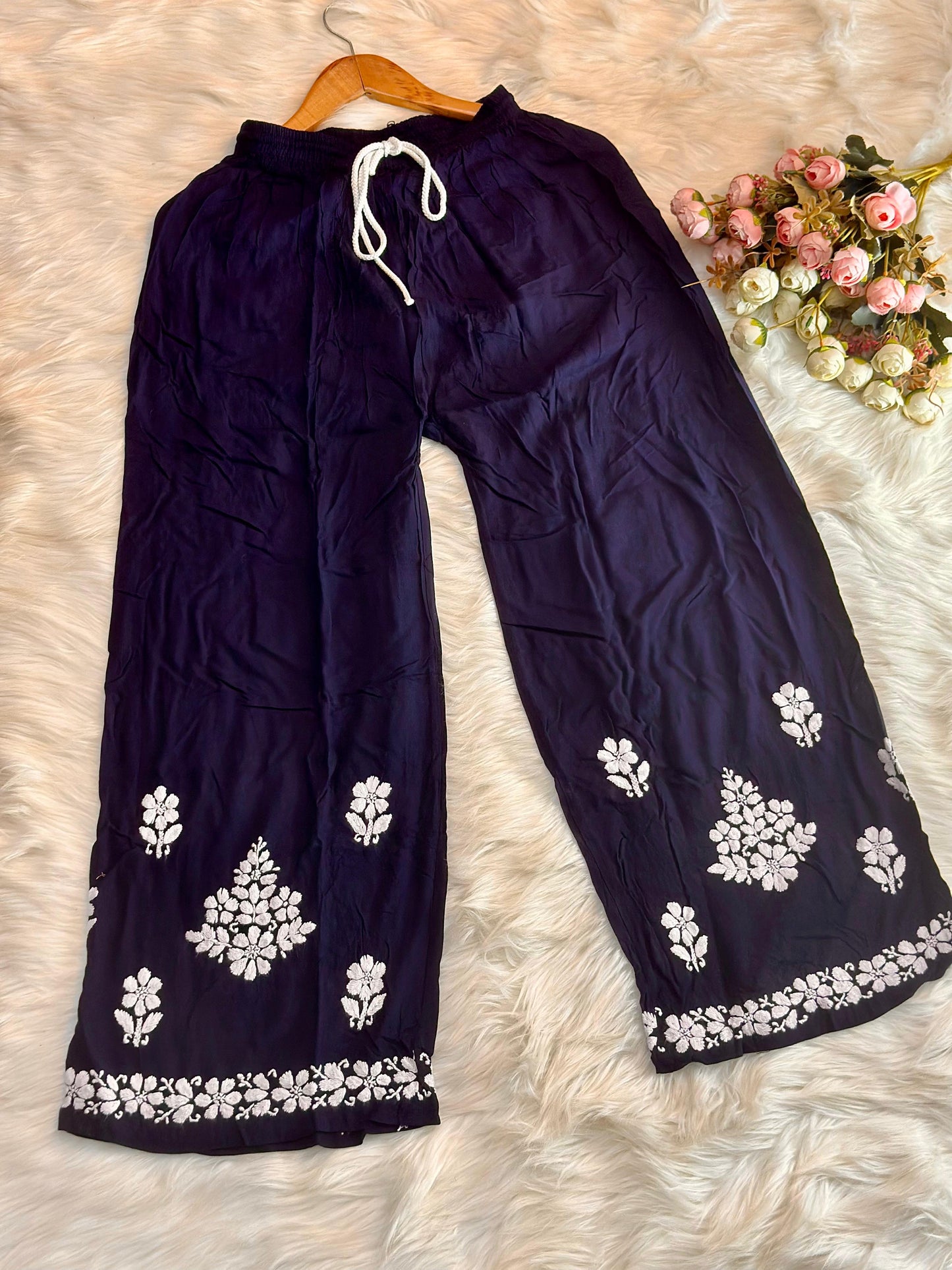 Rayon Fabric Kurti & Plazo Duo Set