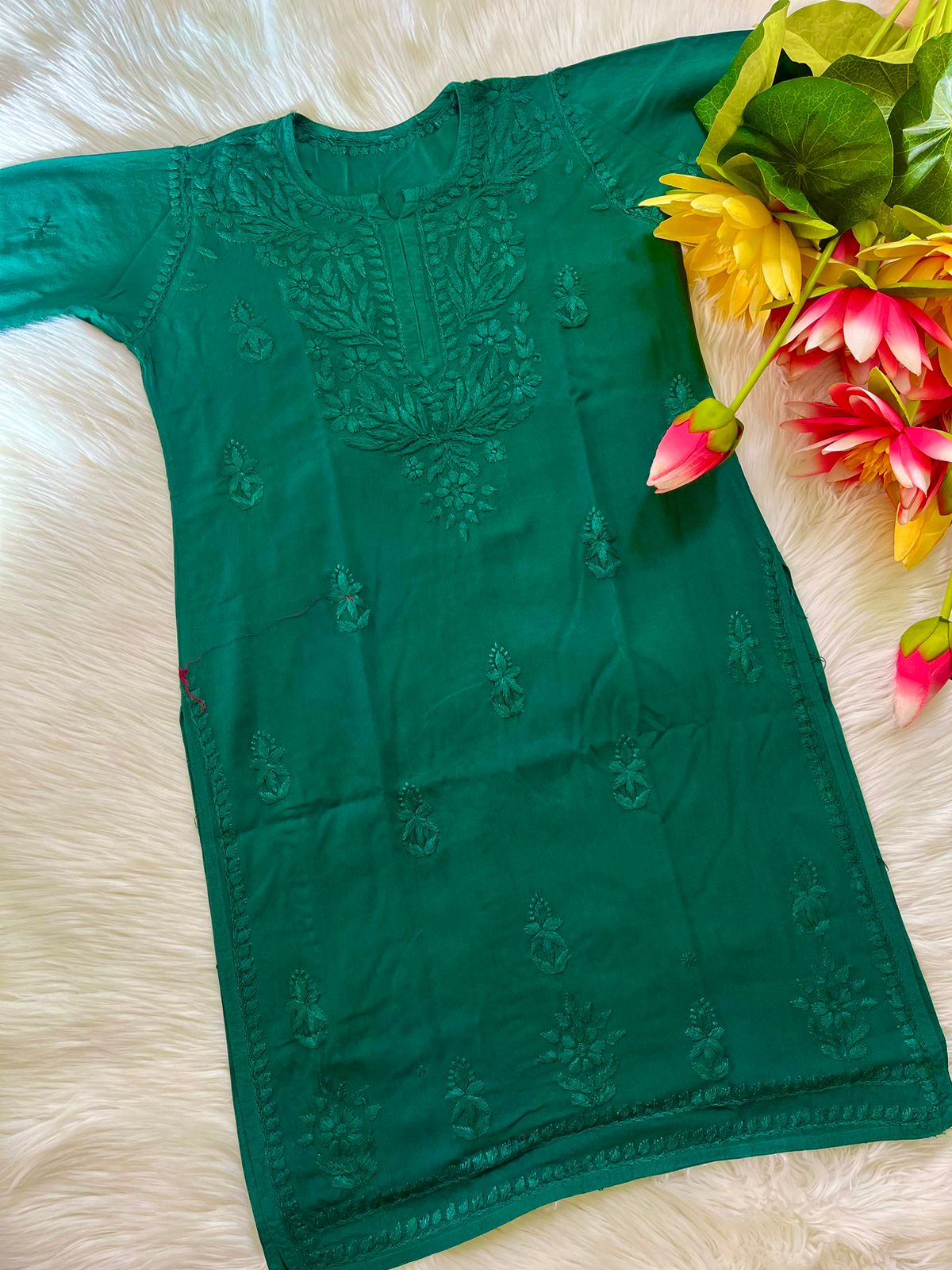 Exclusive Ryon dyed sets with dupatta